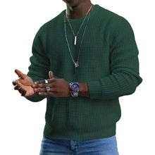 Load image into Gallery viewer, Long Sleeve Crew Neck Pullover Sweater
