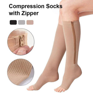 Compression Socks with Zipper