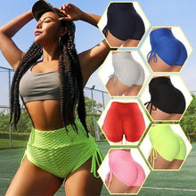 Load image into Gallery viewer, Summer Jacquard Bubble Yoga Pants
