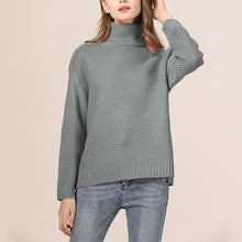 Load image into Gallery viewer, Women’s Commuter Turtleneck Sweater
