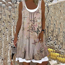 Load image into Gallery viewer, Sleeveless Digital Print Dress
