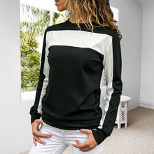 Load image into Gallery viewer, Paneled Long Sleeve Crew Neck T-Shirt

