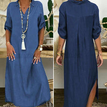 Load image into Gallery viewer, Denim Plus Size Dress

