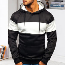 Load image into Gallery viewer, Men&#39;s Sports Hooded Sweatshirt With Drawstring
