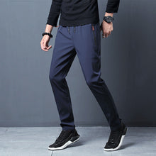 Load image into Gallery viewer, Men&#39;s quick-dry ice silk zippered pants
