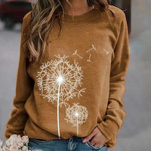 Load image into Gallery viewer, Dandelion Print Sweatshirt
