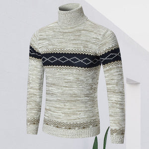 Diamond Pullover Paneled Sweater