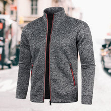 Load image into Gallery viewer, Men&#39;s Zip Knit Jacket
