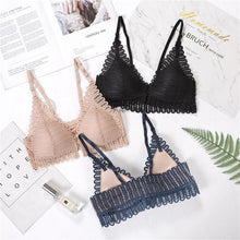 Load image into Gallery viewer, Breathy Front Buckle Lace Bra
