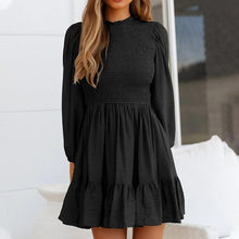 Load image into Gallery viewer, Long Sleeve Ruffle Dress

