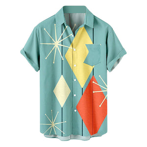 Digital Print Men's Shirt