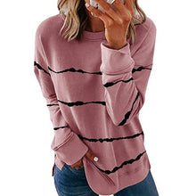 Load image into Gallery viewer, Women Casual Stripe Pullover
