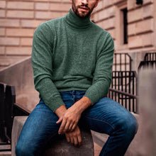 Load image into Gallery viewer, Long Sleeve Turtleneck Oversized Knit Sweater
