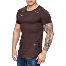 Load image into Gallery viewer, Men&#39;s Summer Workout Basic T-shirt
