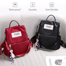 Load image into Gallery viewer, Waterproof stylish bag, as a backpack or shoulder bag
