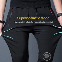 Load image into Gallery viewer, Men&#39;s quick-dry ice silk zippered pants
