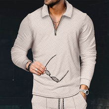 Load image into Gallery viewer, Printed Men&#39;s Long Sleeve Shirt
