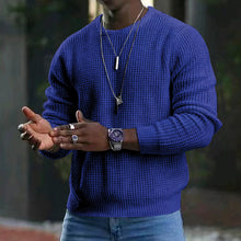 Load image into Gallery viewer, Long Sleeve Crew Neck Pullover Sweater
