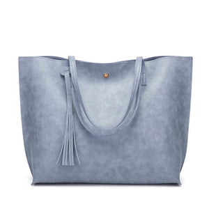 Fashionable Tasseled Shoulder Bag