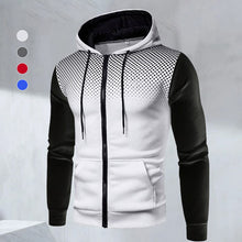 Load image into Gallery viewer, Printed Dot Colorblock Sweatshirt
