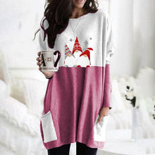 Load image into Gallery viewer, Colorblock Pocket Christmas T-Shirt

