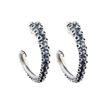Load image into Gallery viewer, Octopus Hoop Earrings
