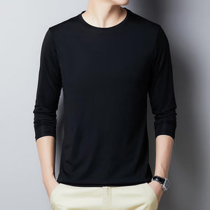 Crew Neck Bottoming Long Sleeve T-shirt