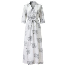 Load image into Gallery viewer, V-neck Printed Dress
