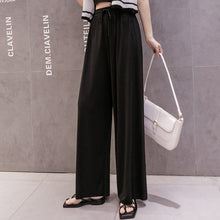 Load image into Gallery viewer, Ice Silk Wide Leg Women&#39;s Pants
