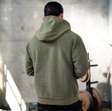 Load image into Gallery viewer, Hooded And Velveted Sweatshirt
