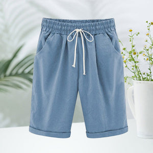 Elastic Waist Casual Comfy Summer Shorts