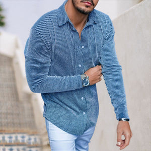 Slim Fit Lapel Shirt