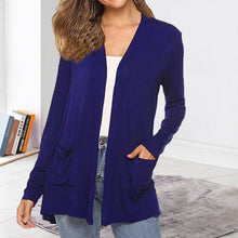 Load image into Gallery viewer, Women&#39;s Casual Lightweight Open Front Long Sleeve Cardigans
