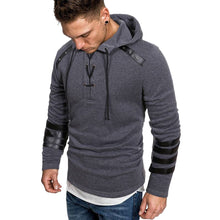 Load image into Gallery viewer, Paneled Hoodie Sweatshirt
