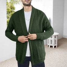 Load image into Gallery viewer, Men&#39;s Simple Pocket Cardigan
