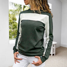 Load image into Gallery viewer, Paneled Long Sleeve Crew Neck T-Shirt
