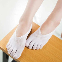 Load image into Gallery viewer, Women&#39;s Toe Socks Low Cut Five Finger Socks

