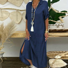 Load image into Gallery viewer, Denim Plus Size Dress
