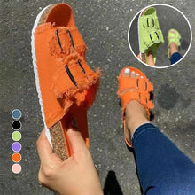 Load image into Gallery viewer, Summer Denim Casual Sandals
