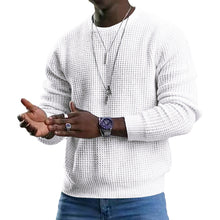 Load image into Gallery viewer, Long Sleeve Crew Neck Pullover Sweater

