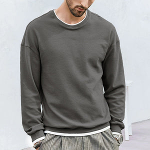 Men's Solid Color Sweatshirt