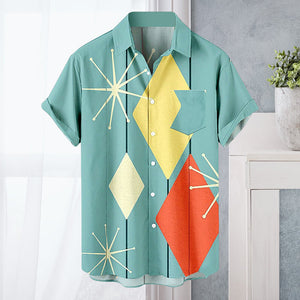 Digital Print Men's Shirt