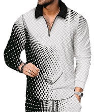 Load image into Gallery viewer, Printed Men&#39;s Long Sleeve Shirt
