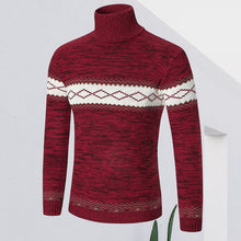 Load image into Gallery viewer, Diamond Pullover Paneled Sweater
