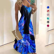 Load image into Gallery viewer, Flame Print Camisole Dress
