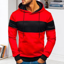 Load image into Gallery viewer, Men&#39;s Sports Hooded Sweatshirt With Drawstring
