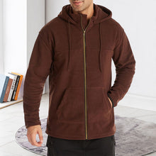 Load image into Gallery viewer, Zip-up Hooded Jacket
