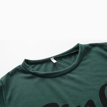 Load image into Gallery viewer, Letter Printed Sports Suit
