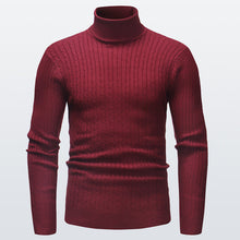 Load image into Gallery viewer, Knitted Men&#39;s Turtleneck
