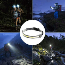 Load image into Gallery viewer, USB Rechargeable Headlamp
